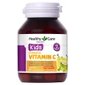Healthy Care Kids Vitamin C Orange Flavour Chewable Tablets | Supports immune system and reduces symptoms of common cold