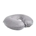 Milano Decor Memory Foam Travel Neck Pillow with Clip Soft, Compact, and Comfortable Refresh and Rejuvenate on Your Travels (One Size, Grey)