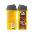 Adidas Extreme Power Coffee Extract Mens Shower Gel and Shampoo, 250 ml