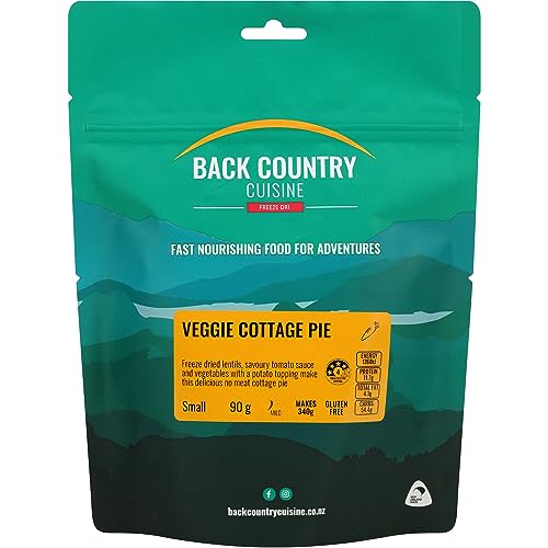 Back Country Cuisine Veggie Cottage Pie Freeze Dried Food, 90 g