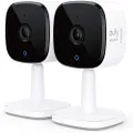 eufy Security Indoor Cam C120 2-Cam Kit | 2K Security Indoor Camera | Plug-in Camera with Wi-Fi | Human and Pet AI | Works with Voice Assistants | Night Vision | Two-Way Audio | HomeBase 3 Compatible