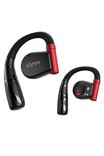 Cleer Audio ARC II - Open-Ear True Wireless Earbuds with Touch Controls - Long-Lasting Battery Life - Touch Control - Powerful Audio for Music, Podcasts, and More (Black)