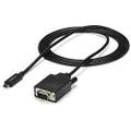 StarTech.com USB C to VGA Cable – 6 ft / 2m – 1920 x 1200 – 1080p – USB-C VGA – USB Type C to VGA Computer Monitor Cable