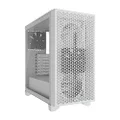 CORSAIR 3000D Airflow Mid-Tower PC Case - White - 2X SP120 Elite Fans - Four-Slot GPU Support – Fits up to 8X 120mm Fans - High-Airflow Design