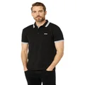 BOSS Hugo Men's Paddy Polo Shirt, Black, X-Large