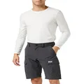 Helly Hansen Men's HH Quick Dry 11-Inch Cargo Shorts, 980 Ebony, Size 32