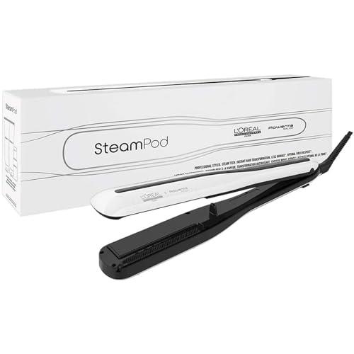 L'Oréal Professionnel Steampod 3.0 Professional Straightener with Steam Technology, For Straight Hair and Natural Waves