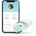 Owlet – Smart Sock 3 Baby Monitor – Tracks Heart Rate and Oxygen for Child Safety, Smartphone Compatible – Green