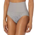 Maidenform Women's Tame Your Tummy Shaping Lace Brief with Cool Comfort DM0051, Silver Filigree Swing Lace, XX-Large