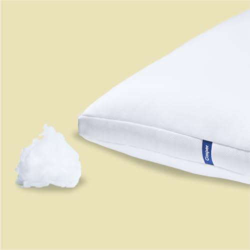 Casper Sleep Essential Cooling Pillow, King, White