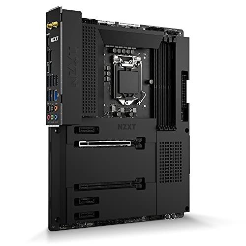 NZXT N7 Z590 - N7-Z59XT-B1 - Intel Z590 chipset (Supports 11th Gen CPUs) - ATX Gaming Motherboard - Integrated I/O Shield - WiFi 6E connectivity - Bluetooth V5.2 - Black
