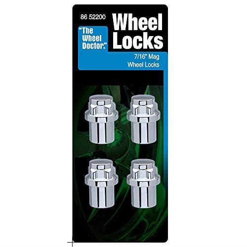 White Knight 8652200 7/16 Mag Socket Lock Wheel Nuts 4-Pieces Set