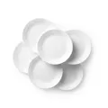 Corelle Livingware Dinner Plates Set (6-piece set), Winter Frost White, 26cm