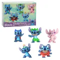 Disney 46211 Stitch 5 Pack Collectible Figures Figures, Blue