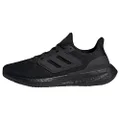adidas Performance Pureboost 23 Men's Running Shoes, Core Black/Core Black/Carbon, 9.5