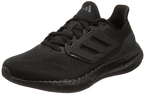 adidas Performance Pureboost 23 Running Shoes, Core Black/Core Black/Carbon, 10.5 Wide