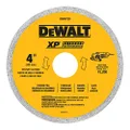 DEWALT DW4729 4-Inch Continuous Rim Diamond Saw Blade with 7/8-Inch Arbor for Tile