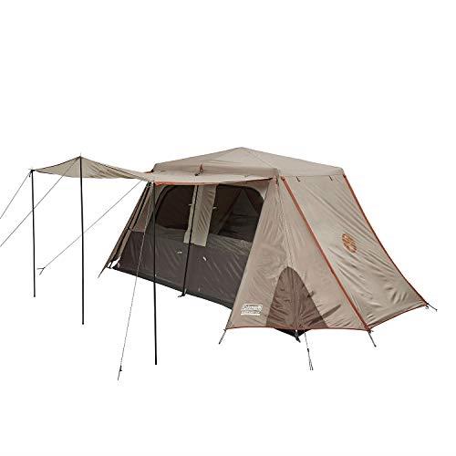 Coleman Camping Instant Up tent,8 Person Silver Series Easy Setup Tent, Side Entry.
