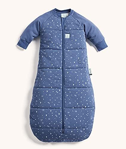 ergoPouch Organic Cotton Jersey Sleeping Bag, 3.5 TOG, for Babies 3-12 Months, Night Sky