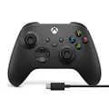 Microsoft Xbox Wireless Controller + USB-C Cable for Xbox Series X, Xbox One, and Windows 10