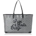 Aniya Hindmarch Tote Bag 149839 I am a Plastic Bag Tote Motif in Recycled Canvas Women's Charcoal [Parallel Import], charcoal