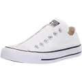 CONVERSE ALL STAR Chuck Taylor All Star Slip On - Unisex Casual Shoes - White/Black/White - Mens US 6 / Womens US 8
