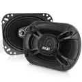 Pyle 3-Way Universal Car Stereo Speakers - 300W 5”x7” Triaxial Loud Pro Audio Car Speaker Universal Quick Replacement Component Speaker Vehicle Door/Side Panel Mount Compatible PL5173BK (Pair)