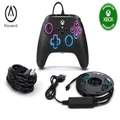 PowerA Advantage Wired Controller for Xbox Series X/S with Lumectra + RGB LED Strip, Black