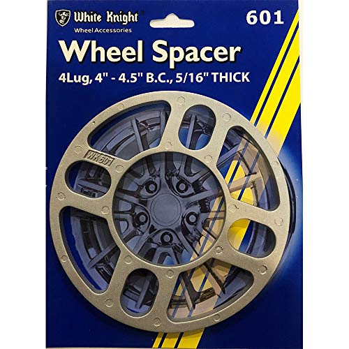 White Knight 86601 4 Lug Wheel Spacer 4 to 4.5 Inch B.C.