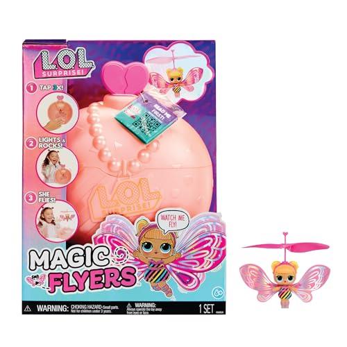 L.O.L. Surprise! Magic Flyers - Flutter Star - Hand Guided Flying Doll - Collectible Doll with Touch Bottle Unboxing - Great for Girls Ages 6+