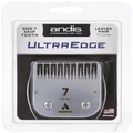 Andis Carbon Infused Steel UltraEdge Dog Clipper Blade, Size-7 Skip Tooth, 1/8-Inch Cut Length (64080)