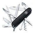 Victorinox Swiss Army Pocket Knife Huntsman with 15 Functions, Black