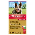 Advantix Fleas, Ticks & Biting Insects for Dogs 10 - 25kg - 3 Pack
