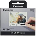 Canon XS-20L Paper for Selphy Square QX10 printer, 20 sheets