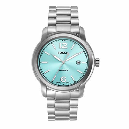Fossil Heritage Silver Analog Watch ME3241