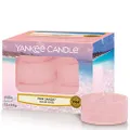 Yankee Candle Tea Light Scented Candles | Pink Sands | 12 Count