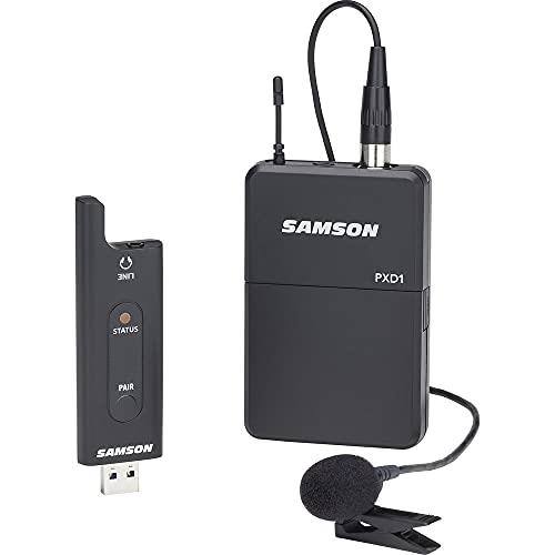 Samson XPD2 Lavalier USB Digital Wireless System (SWXPD2BLM8)