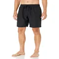 Amazon Essentials Men's 9" Quick-Dry Swim Trunk, Black, Medium