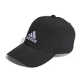 adidas Performance Embroidered Logo Lightweight Baseball Cap, Black, One Size (Youth)