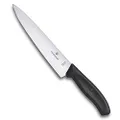 Victorinox Swiss Classic Wide Blade Carving Knife, Black, 6.8003.19G