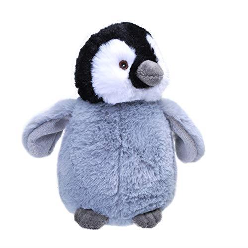 Wild Republic EcoKins Mini Penguin Chick Stuffed Animal 8 inch, Eco Friendly Gifts for Kids, Plush Toy, Handcrafted Using 7 Recycled Plastic Water Bottles