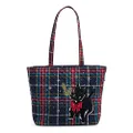 Verabradley Womens Cotton Small Vera Tote Bag, Scottie Dog - Recycled Cotton, One Size