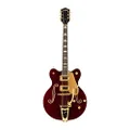 Gretsch G5422TG Electromatic Classic Hollow Body Double-Cut 6-String Electric Guitar with 12-Inch-Radius Laurel Fingerboard, Bigsby and Gold Hardware (Right-Handed, Walnut Stain)