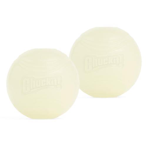 ChuckIt! Max Glow Ball, Medium, 2 Pack