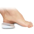 Soles Silicone Heel Cups (Pair) Soft Cushions to Help Relieve Foot Pain, Bone Spurs, Plantar Fasciitis | Hypoallergenic, Stain and Odor Resistant | Unisex - M / 36-37-38
