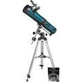 Orion SpaceProbe II 76mm Equatorial Reflector Telescope for Astronomy Beginners. Ideal Telescope for Adults & Family Stargazing, Moon, Planets & Stars