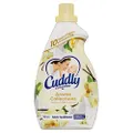 Cuddly Concentrate Liquid Fabric Softener Conditioner, 900mL, 45 Washes, White Lily and French Vanilla Long Lasting Fragrance