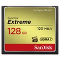 SanDisk 128GB Extreme CompactFlash Memory Card - SDCFXSB-128G-G46