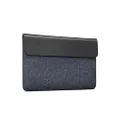 Lenovo Yoga Sleeve for 14 Inch Notebooks and Detachable Laptops – Leather and Wool Felt, Black