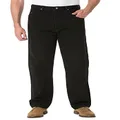 Wrangler Men's Rugged Wear Jean,Overdyed Black,30x30
